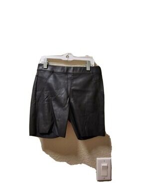 Free People Black Midnight Faux Suede Shorts Size 24